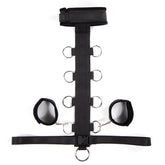 Fantasy Body BDSM Play Restraint Harness Cuffs and Restraints